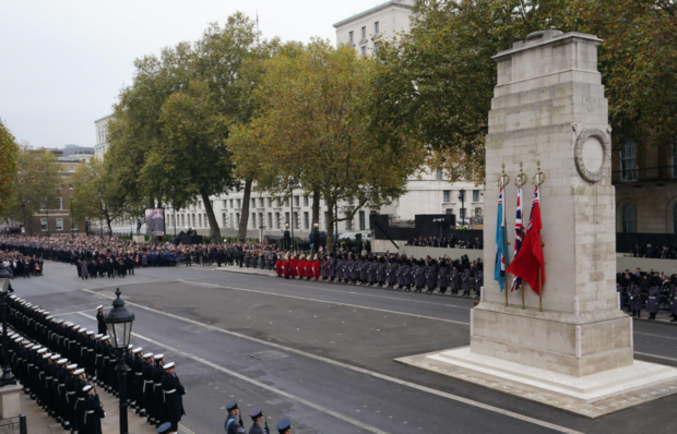 London Cenotaph March-past 2026